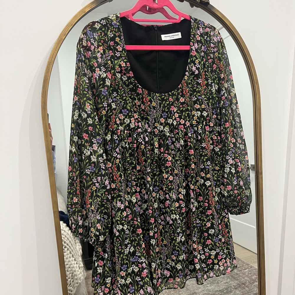 Amanda Uprichard floral dress size S